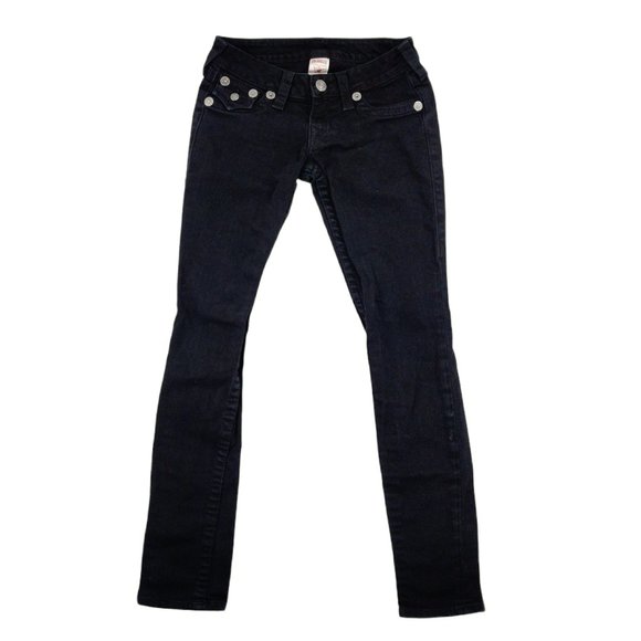 True Religion Denim - True Religion Jeans Women's 25 Black Skinny Denim